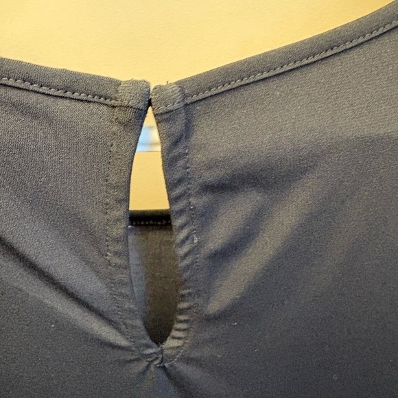 Banana Republic Black and White Patterned sleeveless stretchy Dress size Small - Picture 6 of 8